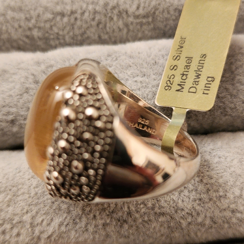 Mother Of Pearl Ring. NWT - Picture 8 of 10